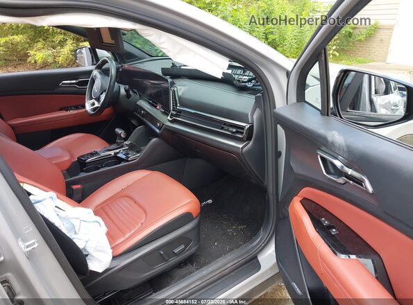 5XYK53AF4PG094581 2023 KIA SPORTAGE Gray წინა სალონის ხედი