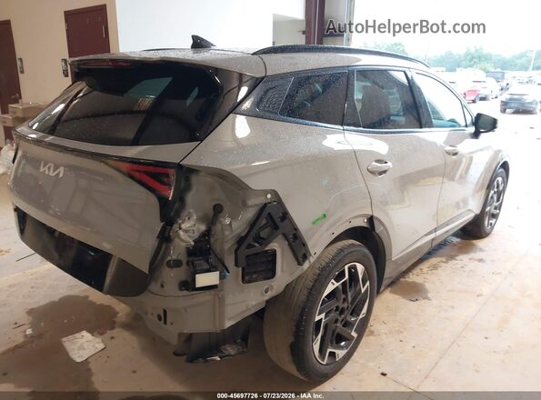 5XYK53AF8PG058800 2023 KIA SPORTAGE Gray Rear right