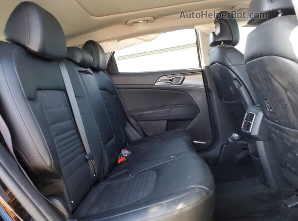 5XYK53AF9PG030052 2023 KIA SPORTAGE Black Rear seats view