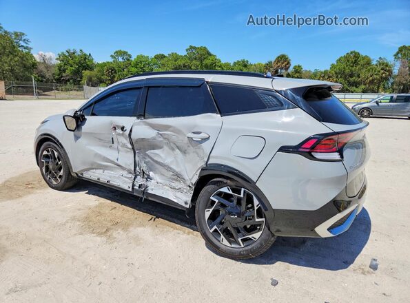 5XYK53AF9PG062127 2023 KIA SPORTAGE Silver Հետևի ձախ