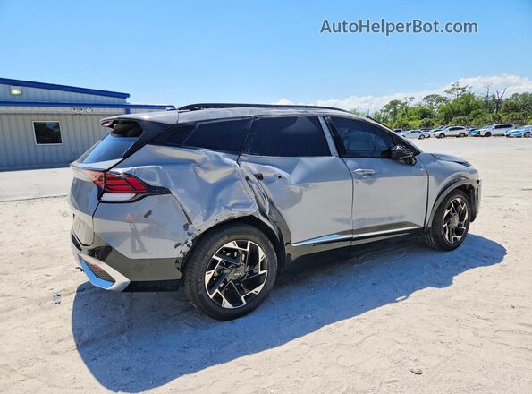 5XYK53AF9PG062127 2023 KIA SPORTAGE Silver Հետևի աջ