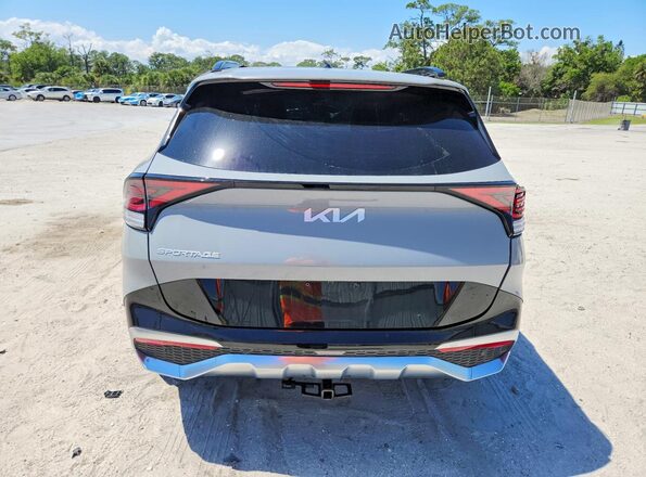 5XYK53AF9PG062127 2023 KIA SPORTAGE Silver Հետևի տեսք