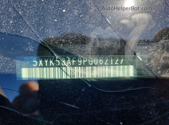 5XYK53AF9PG062127 2023 KIA SPORTAGE Silver VIN կոդի պիտակի տեսք