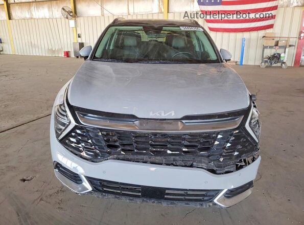 5XYK53AFXPG013146 2023 KIA SPORTAGE Gray Front view