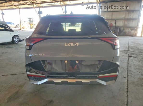 5XYK53AFXPG013146 2023 KIA SPORTAGE Gray Rear view