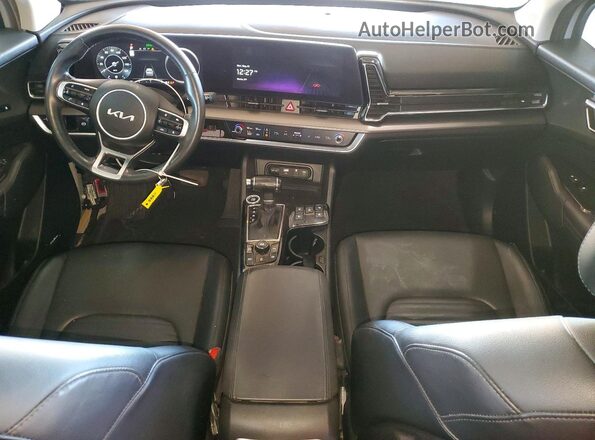 5XYK53AFXPG013146 2023 KIA SPORTAGE Gray Dashboard view
