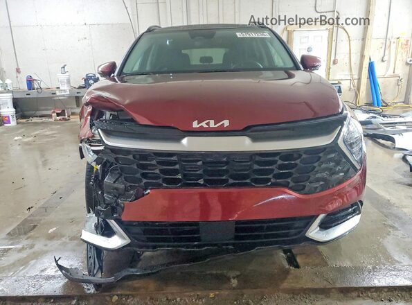 5XYK53AFXPG063819 2023 KIA SPORTAGE Red Вид спереду