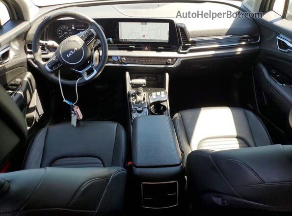 5XYK53DF0SG316697 2025 KIA SPORTAGE Серый Вид панели приборов