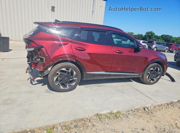 5XYK53DF1SG256641 2025 KIA SPORTAGE Red უკანა მარჯვენა