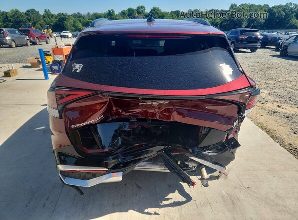5XYK53DF1SG256641 2025 KIA SPORTAGE Red უკანა ხედი