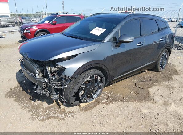 5XYK53DF2RG205286 2024 KIA SPORTAGE Gray Front left