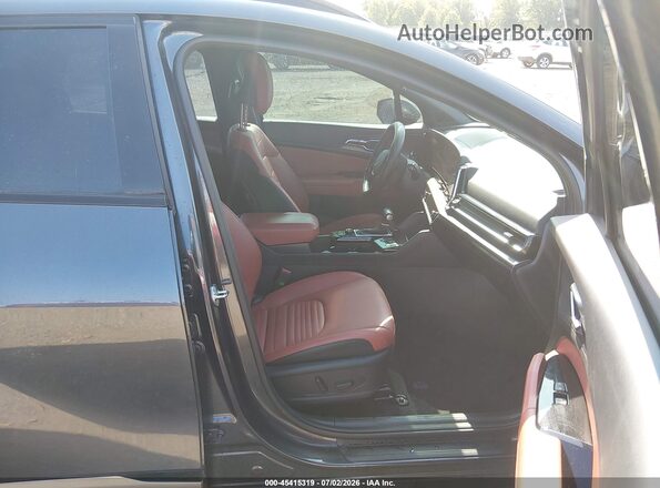 5XYK53DF2RG205286 2024 KIA SPORTAGE Gray Front interior view