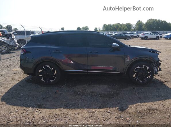 5XYK53DF2RG205286 2024 KIA SPORTAGE Gray 360 interior view