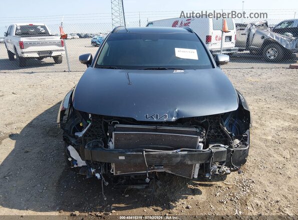 5XYK53DF2RG205286 2024 KIA SPORTAGE Gray Rear interior view