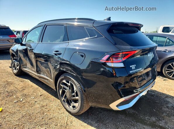 5XYK53DF3SG327032 2025 KIA SPORTAGE Black Հետևի ձախ