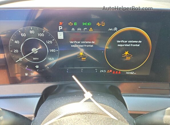 5XYK53DF3SG327032 2025 KIA SPORTAGE Black Սարքավորումների վահանակի տեսք