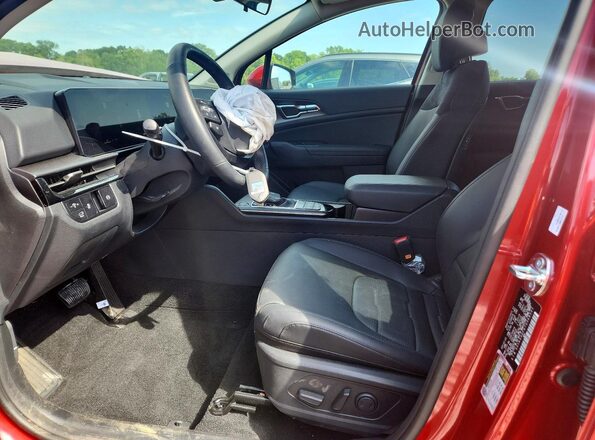 5XYK53DF6TG368501 2026 KIA SPORTAGE Red წინა სალონის ხედი