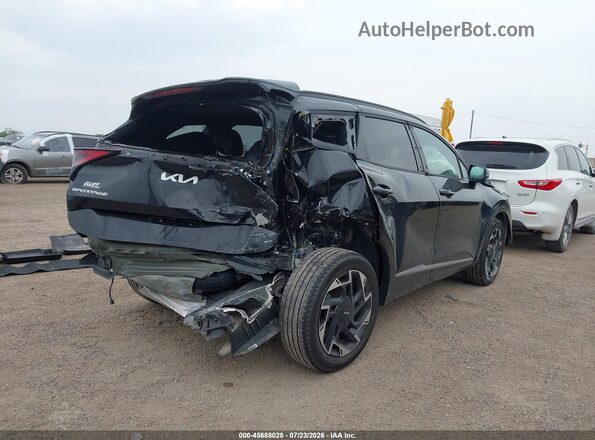 5XYK53DF7RG165710 2024 KIA SPORTAGE Black Հետևի աջ