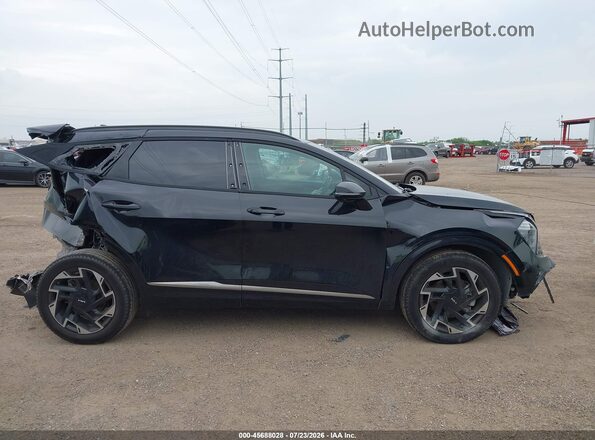 5XYK53DF7RG165710 2024 KIA SPORTAGE Black Սալոնի 360 աստիճան տեսք