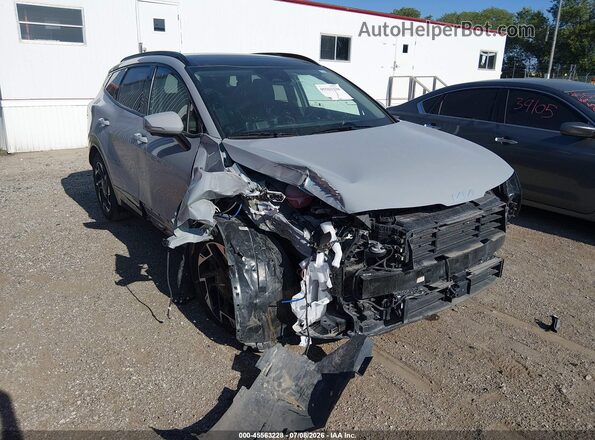 5XYK53DF7SG261231 2025 KIA SPORTAGE Gray Вид спереду