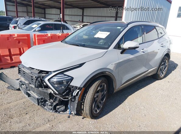 5XYK53DF7SG261231 2025 KIA SPORTAGE Gray Передня ліва чверть