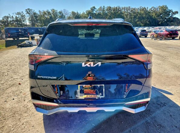 5XYK53DFXSG305092 2025 KIA SPORTAGE Black Widok z tyłu