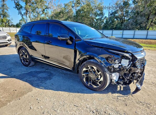 5XYK53DFXSG305092 2025 KIA SPORTAGE Black Przód prawy