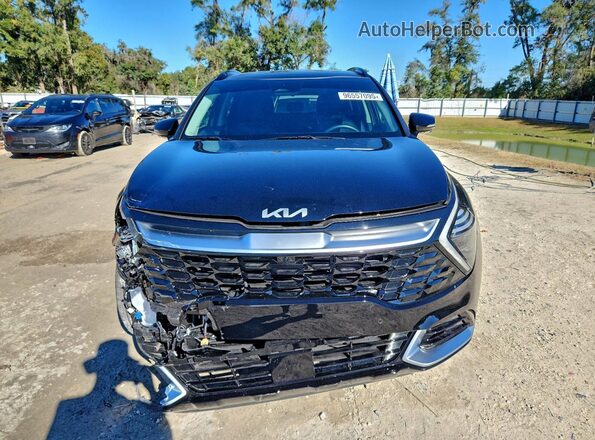 5XYK53DFXSG305092 2025 KIA SPORTAGE Black Widok z przodu