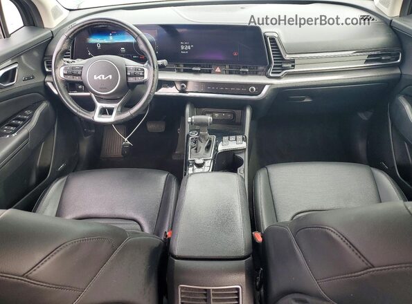 5XYK5CDF0RG186138 2024 KIA SPORTAGE Charcoal Dashboard view