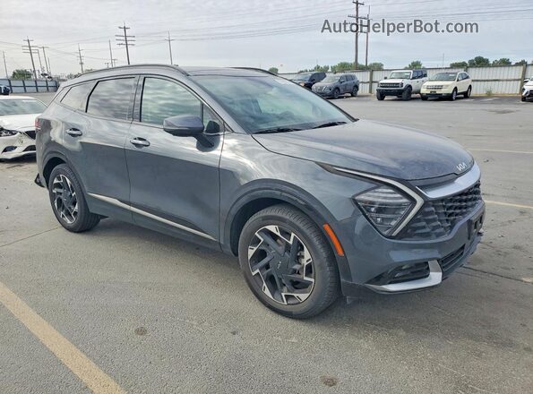 5XYK5CDF0RG186138 2024 KIA SPORTAGE Charcoal Front right