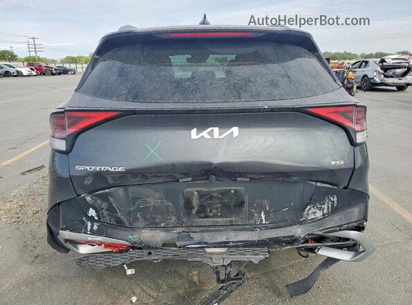 5XYK5CDF0RG186138 2024 KIA SPORTAGE Charcoal Rear view