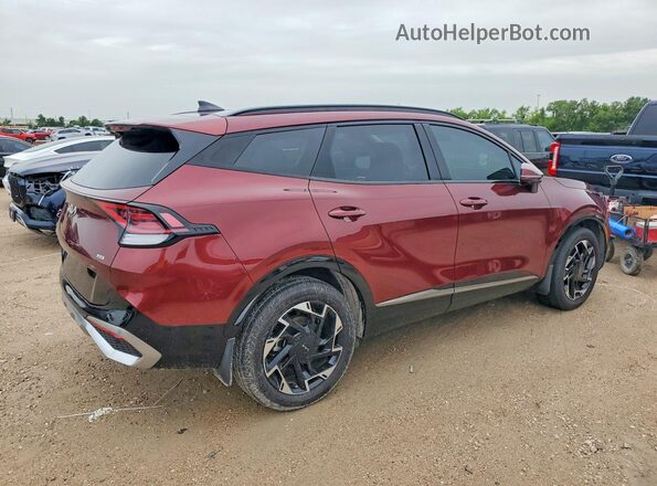 5XYK5CDF0SG249258 2025 KIA SPORTAGE Maroon Հետևի աջ