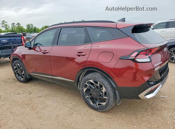 5XYK5CDF0SG249258 2025 KIA SPORTAGE Maroon Հետևի ձախ