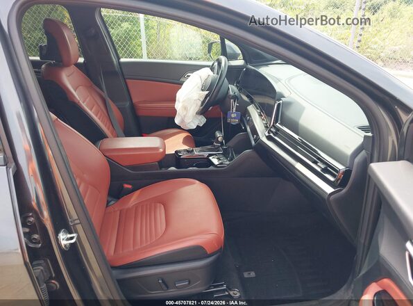 5XYK5CDF1RG192188 2024 KIA SPORTAGE Black Вид салону спереду