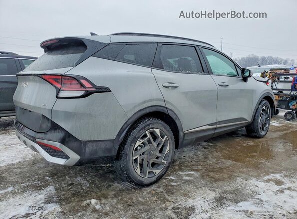 5XYK5CDF2SG280592 2025 KIA SPORTAGE Gray უკანა მარჯვენა