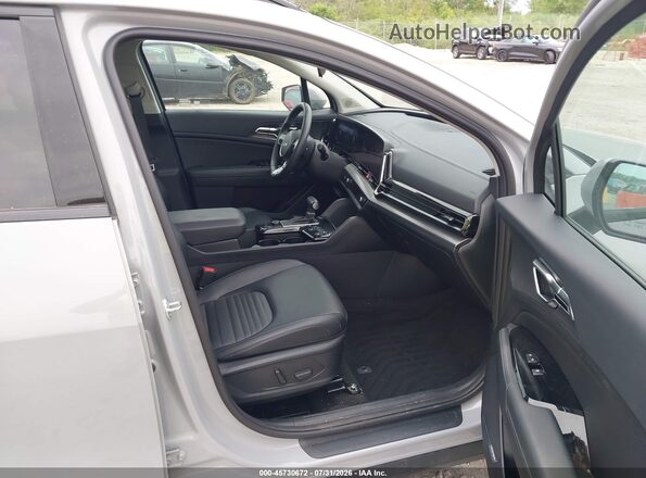 5XYK5CDF4SG280562 2025 KIA SPORTAGE Gray Front interior view