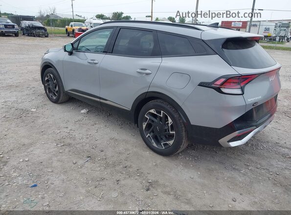 5XYK5CDF4SG280562 2025 KIA SPORTAGE Gray Rear left