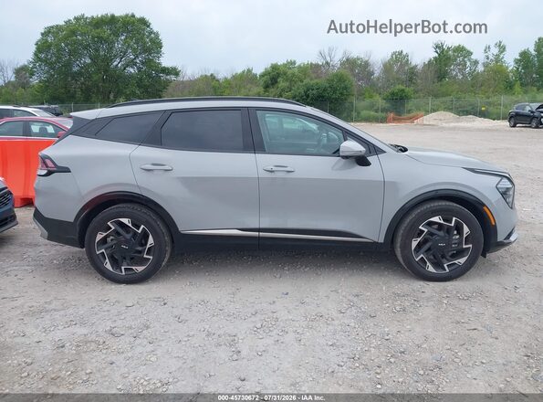 5XYK5CDF4SG280562 2025 KIA SPORTAGE Gray Rear interior view