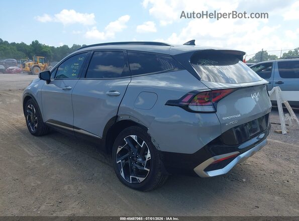 5XYK5CDF5RG182229 2024 KIA SPORTAGE Silver Задня ліва чверть