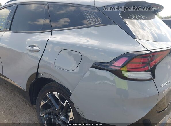 5XYK5CDF5RG182229 2024 KIA SPORTAGE Silver Вид спереду