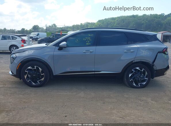 5XYK5CDF5RG182229 2024 KIA SPORTAGE Silver Панорамний вид салону 360°