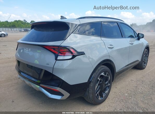 5XYK5CDF5RG182229 2024 KIA SPORTAGE Silver Задня права чверть