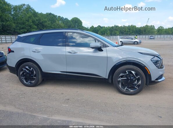 5XYK5CDF5RG182229 2024 KIA SPORTAGE Silver Вид задньої частини салону