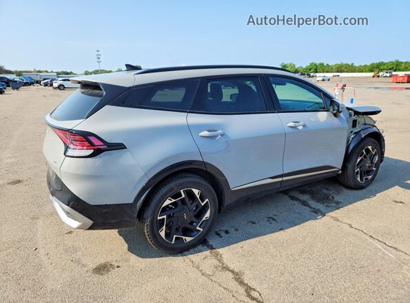 5XYK5CDF5SG314251 2025 KIA SPORTAGE Gray Rear right