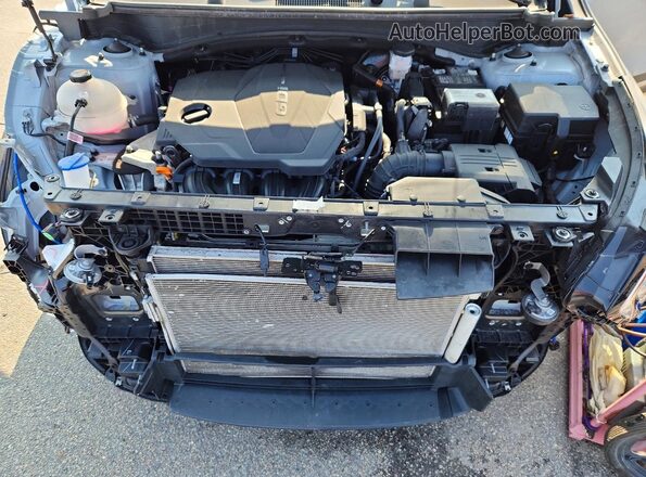 5XYK5CDF5SG314251 2025 KIA SPORTAGE Gray Engine compartment view