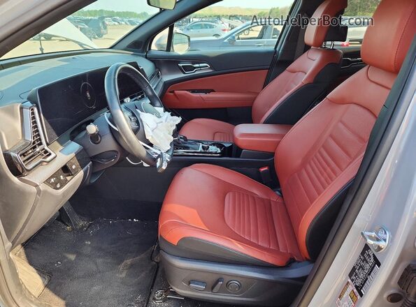 5XYK5CDF5SG314251 2025 KIA SPORTAGE Gray Front interior view
