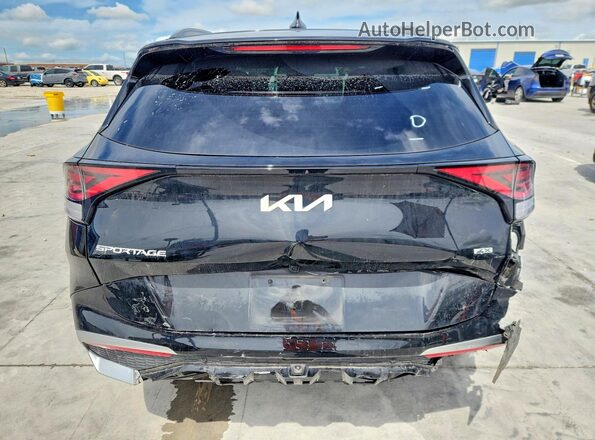 5XYK5CDF6RG156156 2024 KIA SPORTAGE Black Հետևի տեսք
