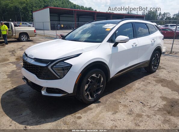 5XYK5CDF8RG160838 2024 KIA SPORTAGE White Front left