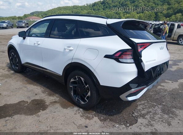 5XYK5CDF8RG160838 2024 KIA SPORTAGE White Rear left