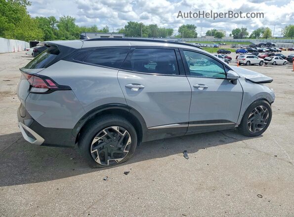 5XYK5CDF8SG266387 2025 KIA SPORTAGE Gray Rear right